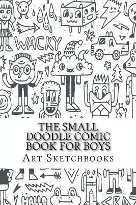 bokomslag The Small Doodle Comic Book for Boys: Basic, 6' x 9', 100 Pages