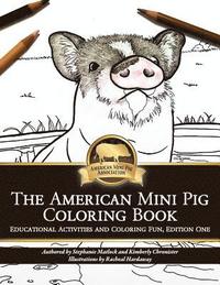bokomslag American Mini Pig Coloring Book