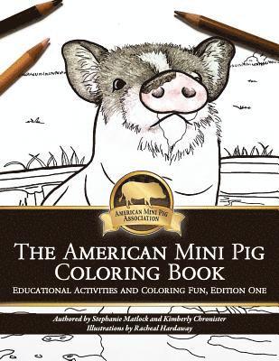 American Mini Pig Coloring Book 1