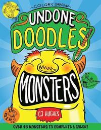 bokomslag Color & Draw - Undone Doodles - Monsters