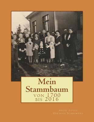 bokomslag Mein Stammbaum: von 1700 bis 2016