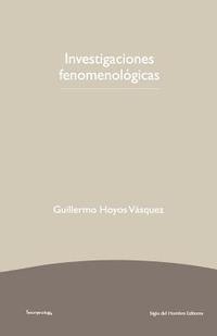 bokomslag Investigaciones fenomenologicas