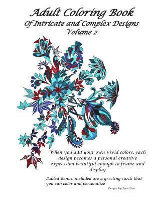 bokomslag Adult Coloring Book: Intricate and Complex Designs