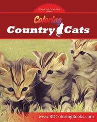 bokomslag Coloring Country Cats: Cats to Color and Enjoy