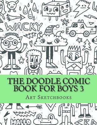 bokomslag The Doodle Comic Book for Boys 3