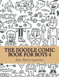 bokomslag The Doodle Comic Book for Boys 4