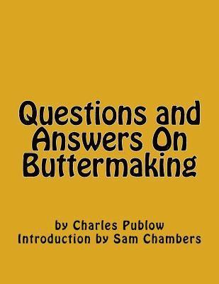 bokomslag Questions and Answers On Buttermaking