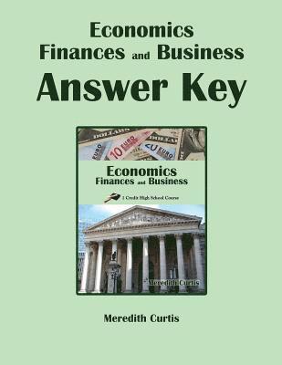 Meredith Curtis - Economics, Finances, & Business Answer Key, Häftad