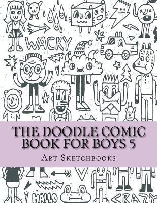 Art Journaling Sketchbooks - The Doodle Comic Book for Boys 5, Häftad