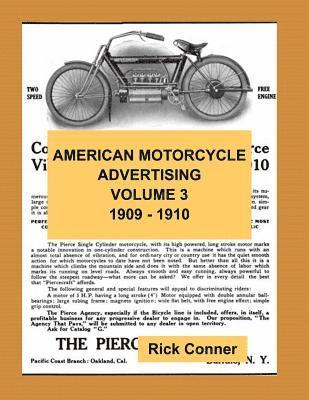 bokomslag American Motorcycle Advertising Volume 3: 1909 - 1910