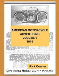 bokomslag American Motorcycle Advertising Volume 6: 1914