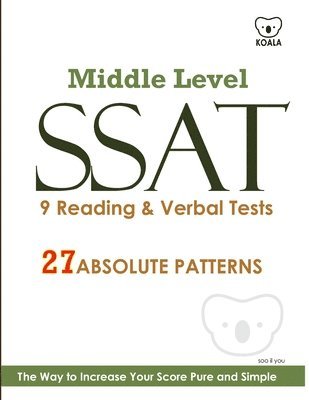 bokomslag SSAT 9 Reading & Verbal Tests