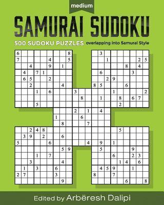 Arbëresh Dalipi - Samurai Sudoku Puzzle Book, Häftad