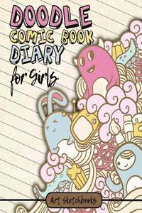 bokomslag The Doodle Comic Book Diary for Girls