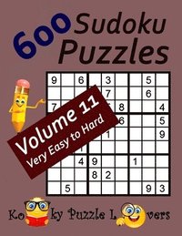 bokomslag 600 Sudoku Puzzles, Volume 11