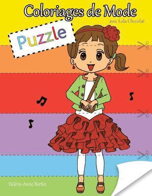 bokomslag Coloriages de Mode Puzzle: Avec Lola Chocolat