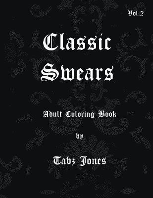 Classic Swears adult coloring book 1