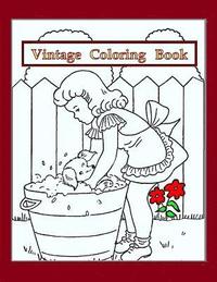 bokomslag Vintage Coloring Book: Vintage drawings from 1944