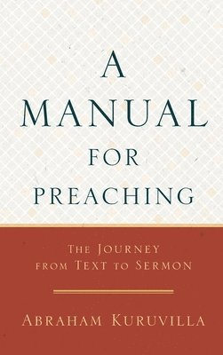 bokomslag Manual for Preaching