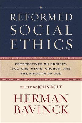 bokomslag Reformed Social Ethics