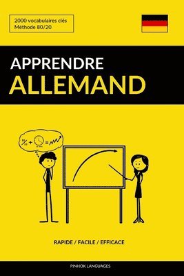 bokomslag Apprendre l'allemand - Rapide / Facile / Efficace