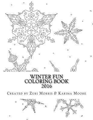 bokomslag Winter Fun Coloring Book 2016