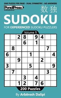 bokomslag Sudoku Book for Experienced puzzlers, with 200 puzzles, good designed and withou