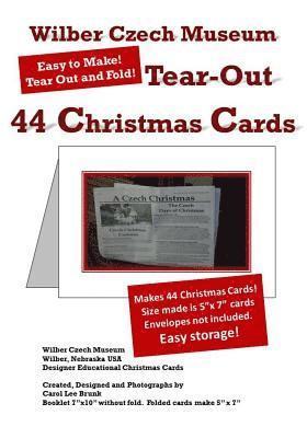 Wilber Czech Museum tear out 44 christmas cards: Wilber Czech Museum tear out 44 Christmas cards 1