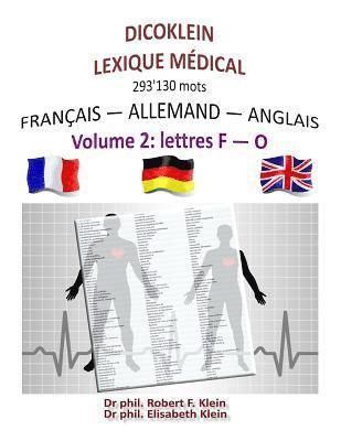 bokomslag Dicoklein lexique medical Vol.2: francais-allemand-anglais, 293'130 mots