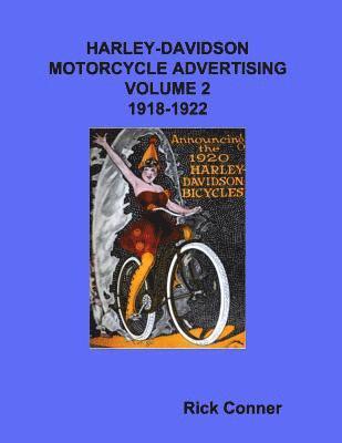 bokomslag Harley-Davidson Motorcycle Advertising Vol 2: 1918-1922