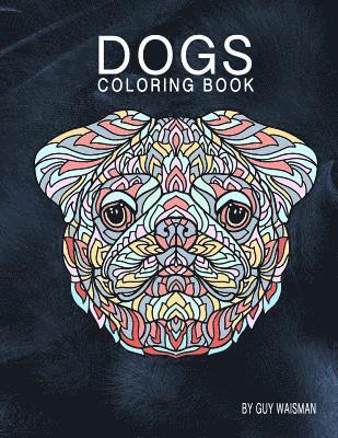 bokomslag DOGS coloring book