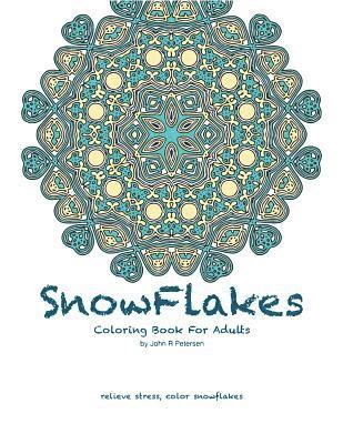 bokomslag Snowflakes Coloring Book For Adults