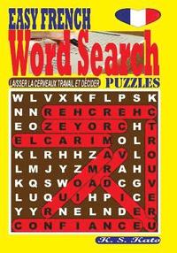 bokomslag EASY FRENCH Word Search Puzzles