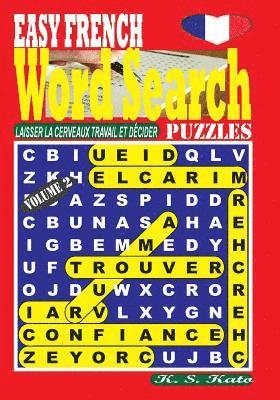 bokomslag EASY FRENCH Word Search Puzzles. Vol. 2