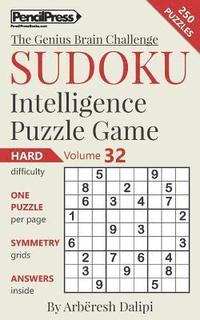bokomslag Sudoku Puzzle Books Volume 32. Hard. Sudoku Intelligence Puzzle Game