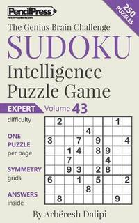 bokomslag Sudoku Puzzle Books Volume 43. Expert. Sudoku Intelligence Puzzle Game