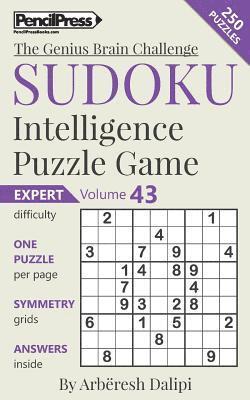 Sudoku Puzzle Books Volume 43. Expert. Sudoku Intelligence Puzzle Game 1