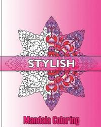 bokomslag Stylish Mandala Coloring: Decorative Arts 50 Designs Drawing, An Advanced Coloring Book For Adults, Broader Imagination, Use of Color Techniques
