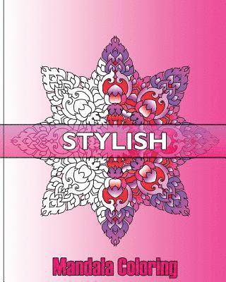 bokomslag Stylish Mandala Coloring: Decorative Arts 50 Designs Drawing, An Advanced Coloring Book For Adults, Broader Imagination, Use of Color Techniques