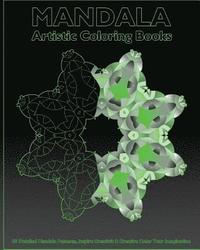 bokomslag Artistic Coloring Books: 50 Detailed Mandala Patterns, Inspire Creativity, Creative Color Your Imagination, Craft & Hobbies, An Intricate Manda