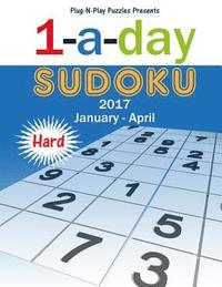 bokomslag 1-a-day Sudoku 2017 January - April Hard