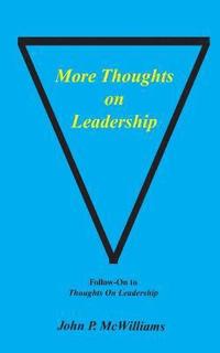 bokomslag More Thoughts on Leadership