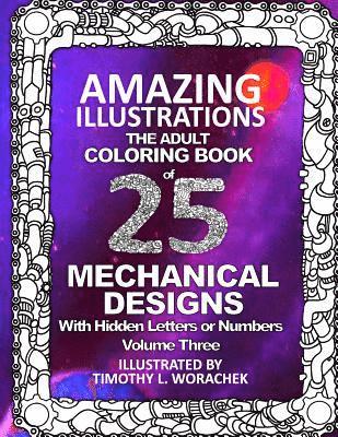 bokomslag Amazing Illustrations of Mechanical Designs: Volume 3 of Hidden Letters and Numbers