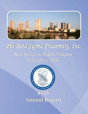 bokomslag Beta Omicron Sigma 2016 Annual Report