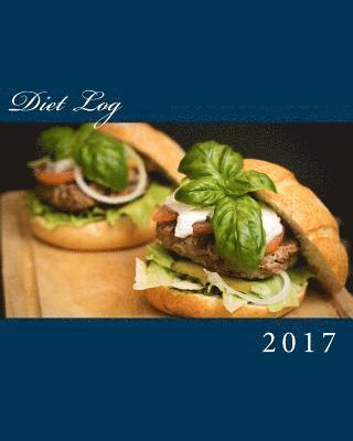 Health &. Fitness Books - Diet Log 2017, Häftad
