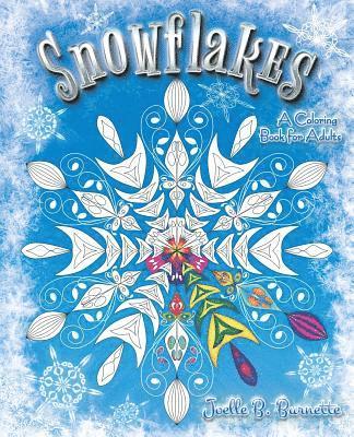 bokomslag Snowflakes: A Coloring Book for Adults