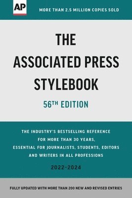 bokomslag The Associated Press Stylebook: 2022-2024