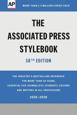 Associated Press - The Associated Press Stylebook: 2026-2028, Häftad