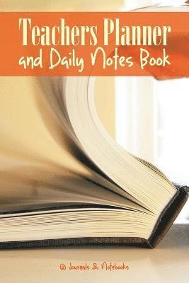 bokomslag Teachers Planner and Daily Notes Book