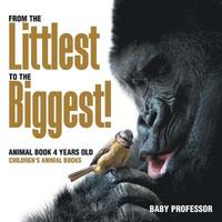 bokomslag From the Littlest to the Biggest! Animal Book 4 Years Old Children's a